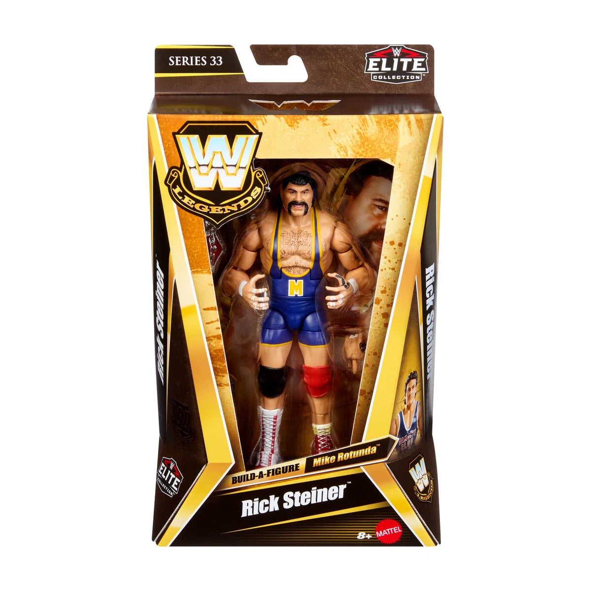 Rick Steiner - WWE Elite Legends Series 33 Figure - Exact front packaging