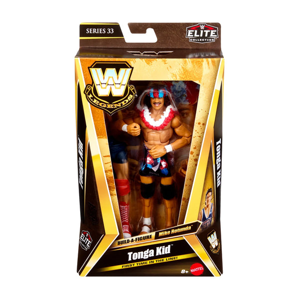Tonga Kid - WWE Elite Legends Series 33 Figure - Exact front packaging