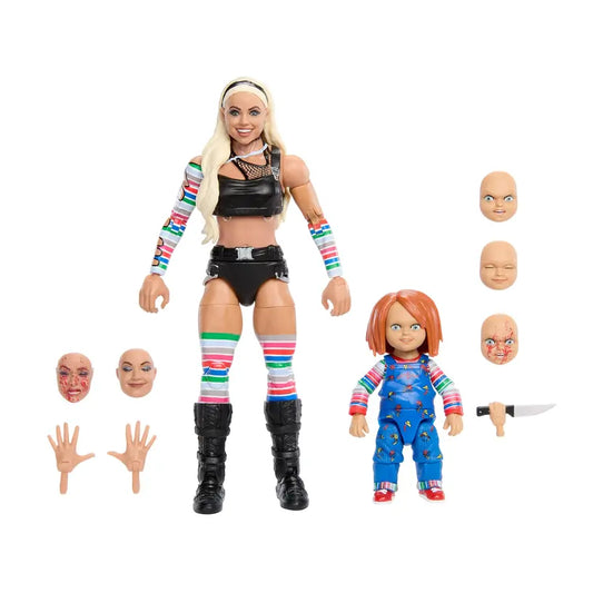 Wwe Elite Liv Morgan & Chucky Action Figure 2-Pack