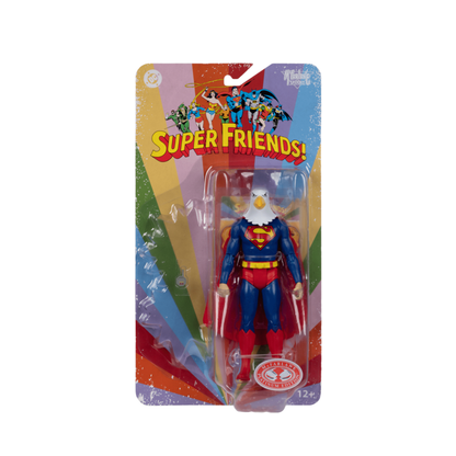 Warpland Superman Chase DC Super Friends Retro 6-Inch Action Figure