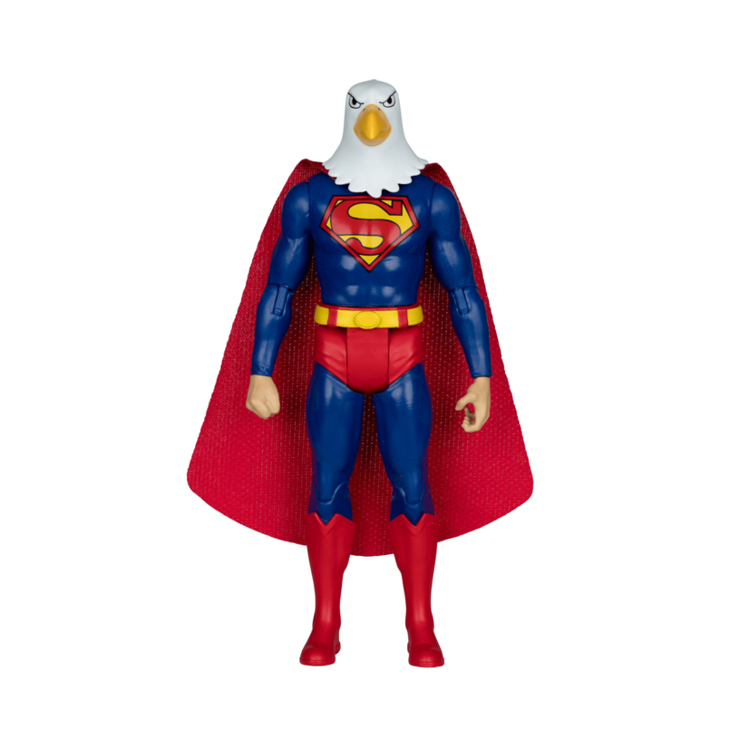 Warpland Superman Chase DC Super Friends Retro 6-Inch Action Figure