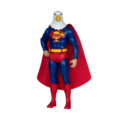 Warpland Superman Chase DC Super Friends Retro 6-Inch Action Figure