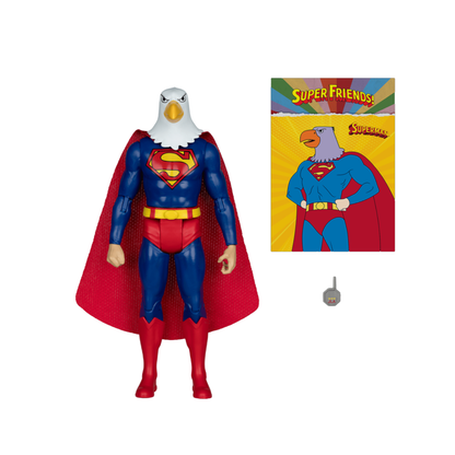 Warpland Superman Chase DC Super Friends Retro 6-Inch Action Figure