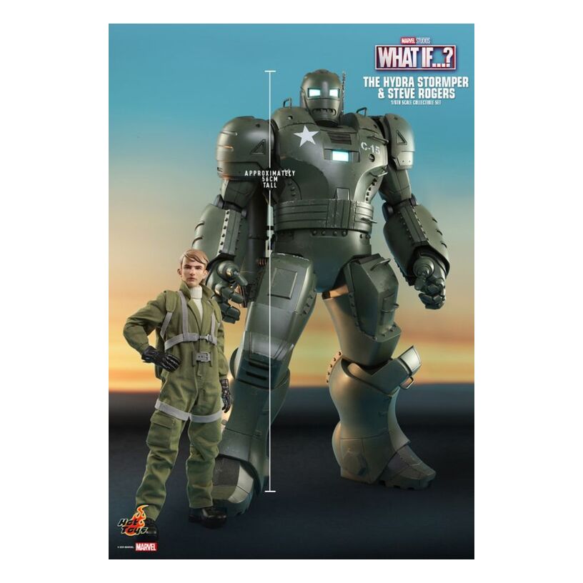 What If – Steve Rogers & Hydra Stomper 1:6 Scale Collectible Figure