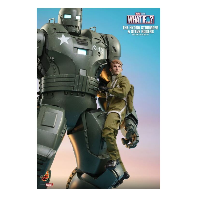 What If – Steve Rogers & Hydra Stomper 1:6 Scale Collectible Figure