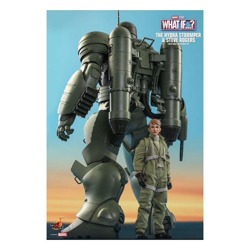 What If – Steve Rogers & Hydra Stomper 1:6 Scale Collectible Figure