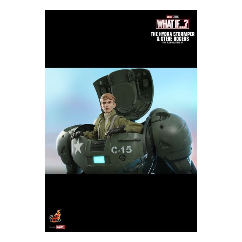 What If – Steve Rogers & Hydra Stomper 1:6 Scale Collectible Figure