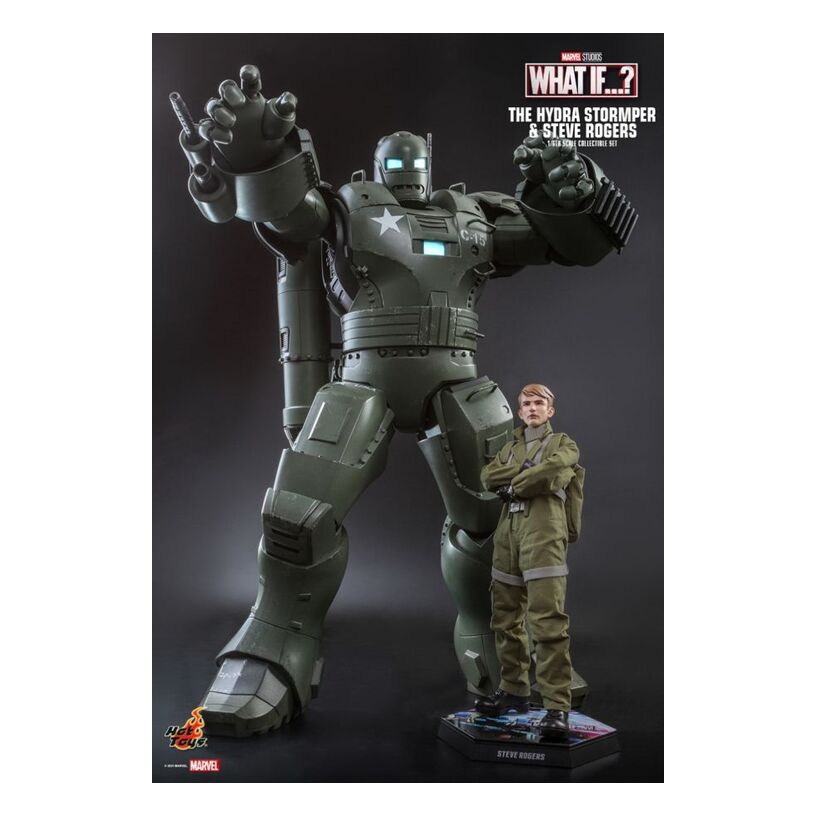 What If – Steve Rogers & Hydra Stomper 1:6 Scale Collectible Figure