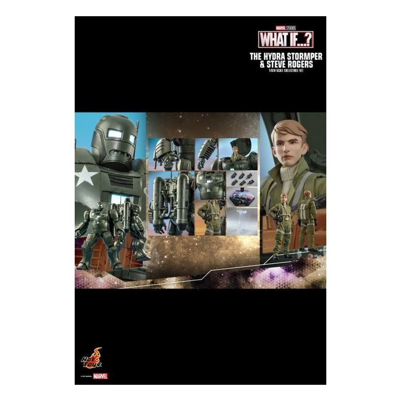 What If – Steve Rogers & Hydra Stomper 1:6 Scale Collectible Figure
