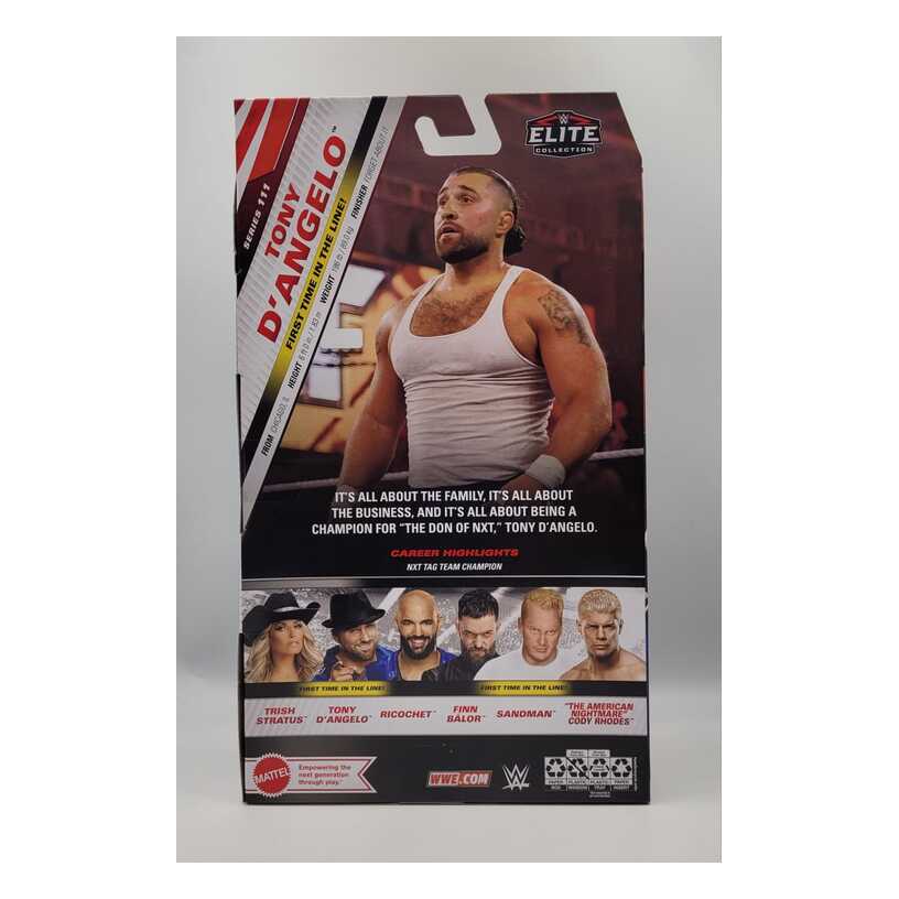 Tony D'Angelo - WWE Elite 111 Figure Imperfect Pkg