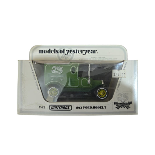 Matchbox Models Of Yesteryear  1912 Ford Model T 25 Years