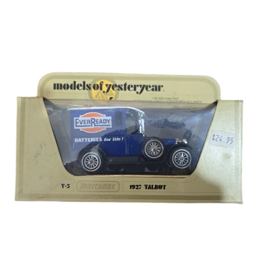 Matchbox Models Of Yesteryear  Y-5 1927 Talbot Van Ever Ready
