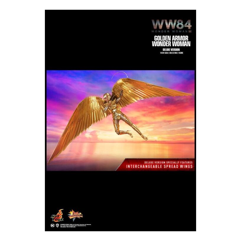 Wonder Woman 2: Ww84 – Golden Armor Deluxe 1:6 Scale Collectible Figure