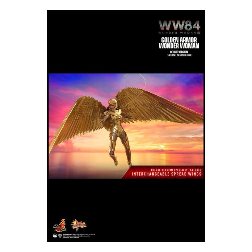Wonder Woman 2: Ww84 – Golden Armor Deluxe 1:6 Scale Collectible Figure