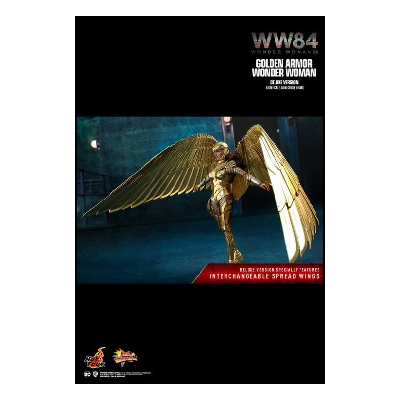 Wonder Woman 2: Ww84 – Golden Armor Deluxe 1:6 Scale Collectible Figure