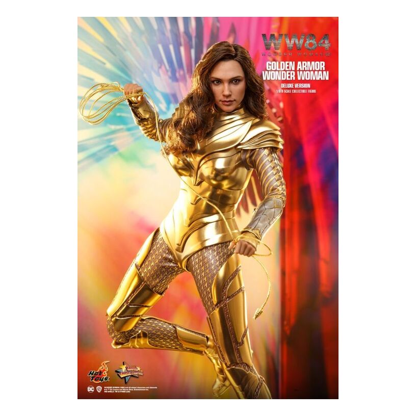 Wonder Woman 2: Ww84 – Golden Armor Deluxe 1:6 Scale Collectible Figure