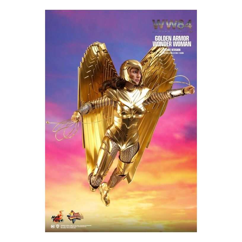 Wonder Woman 2: Ww84 – Golden Armor Deluxe 1:6 Scale Collectible Figure