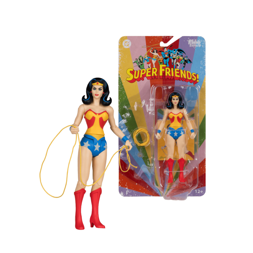 Wonder Woman Dc Comics Retro Super Friends 6" Figure
