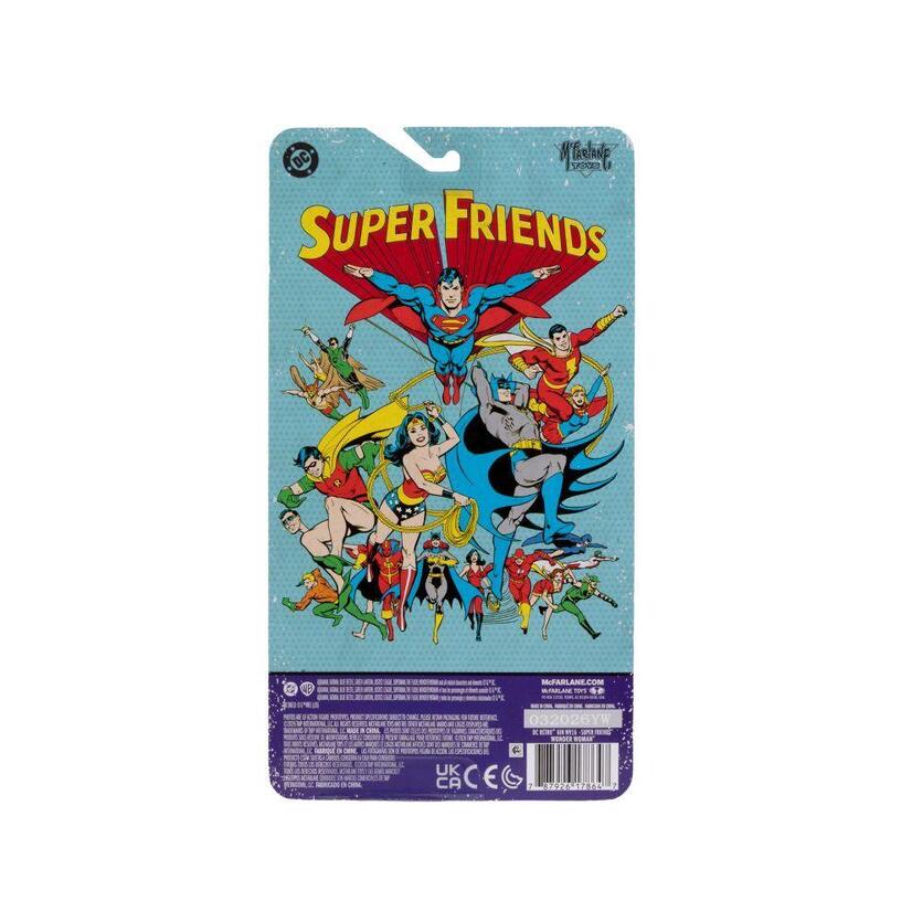 Wonder Woman Dc Comics Retro Super Friends 6" Figure