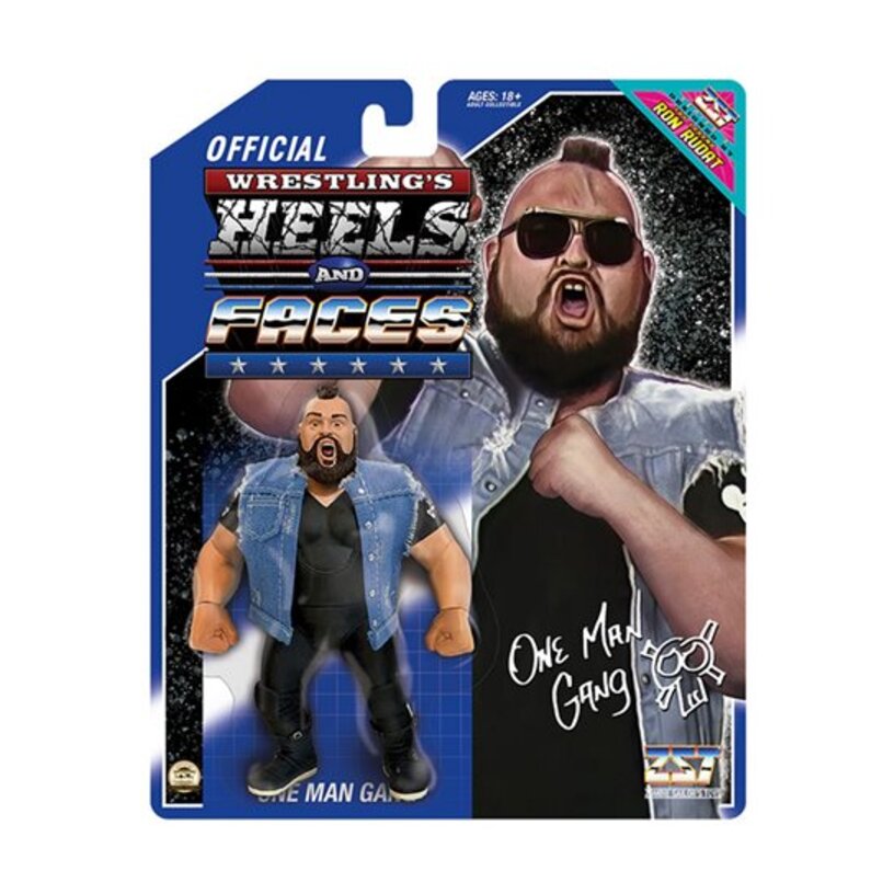 Wrestling'S Heels And Faces Series 3 One Man Gang 4 1/2-Inch Scale