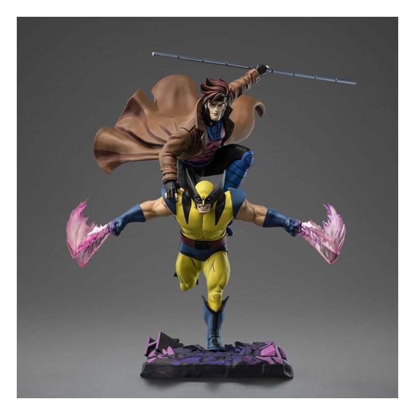 X-Men – ’97 Gambit & Wolverine Deluxe 1:10 Scale Statue