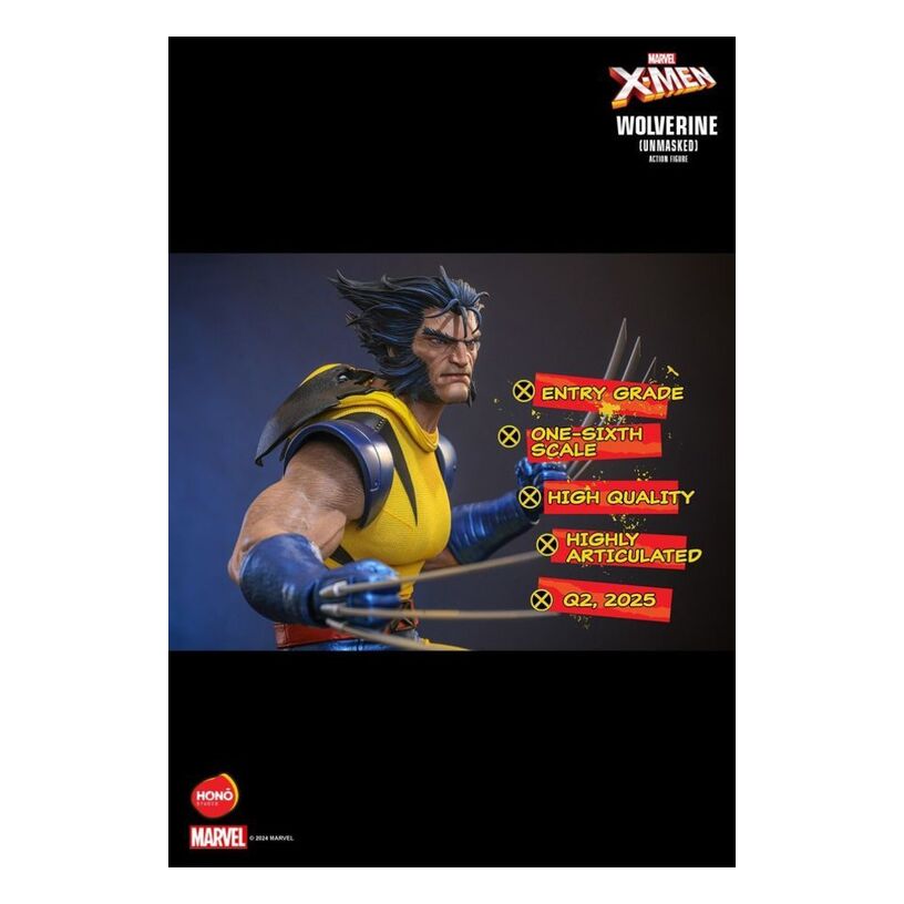 X-Men – Wolverine Unmasked (Hono Studios) 1:6 Scale Collecta...