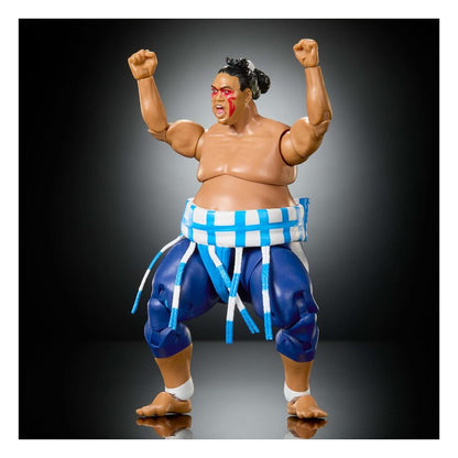 Yokozuna As E Honda - Wwe X Street Fighter Elite Collection Series 3