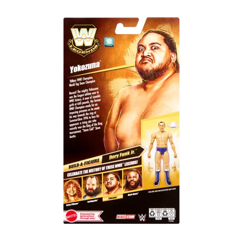 Yokozuna Wwe Mattel Elite Legends Series 32