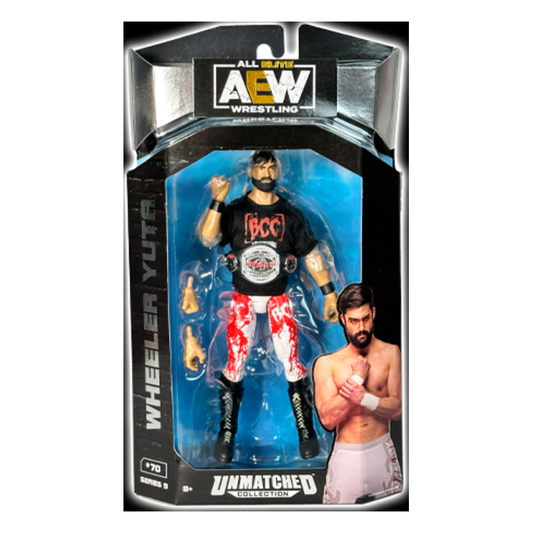 Wheeler Yuta - AEW Unmatched Collection Seires 9 Figure