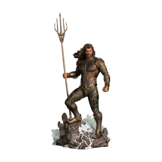Zack Snyder’S Justice League (2021) – Aquaman 1:10 Scale Sta...