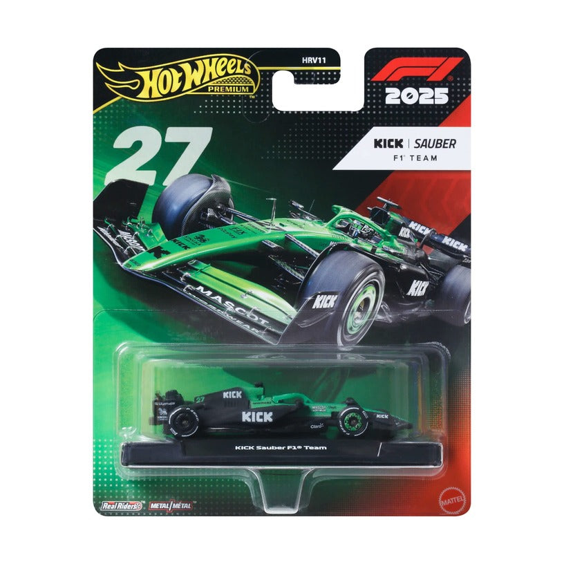 Hot Wheels Formula 1  Kick Sauber Racing 1:64 Scale #27