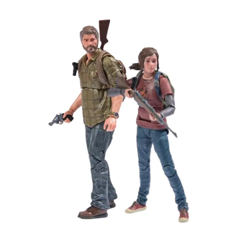 The Last Of Us Shapes Collection Joel And Ellie 6-Inch Action Figure 2-Pack