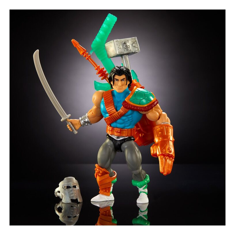 MOTU X TMNT Origins Casey Jones Turtles of Grayskull Wave 3 Figure