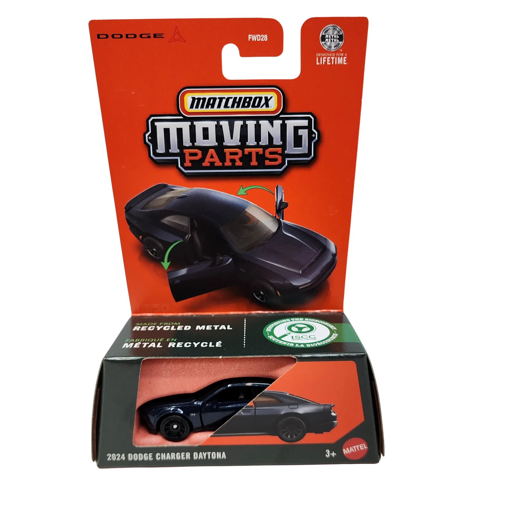 2024 Dodge Charger Daytona Matchbox Moving Parts