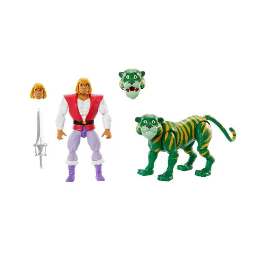 Prince Adam & Cringer Motu Origins Masterverse of the Universe Figure