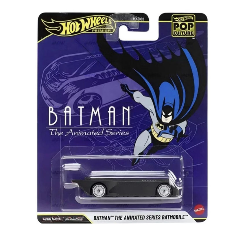 Hotwheels - Batman The Animated Series Batmobile - P. Pop Culture