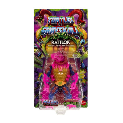 Rattlor - Motu X Tmnt Origins Turtles Of Grayskull Wave 5