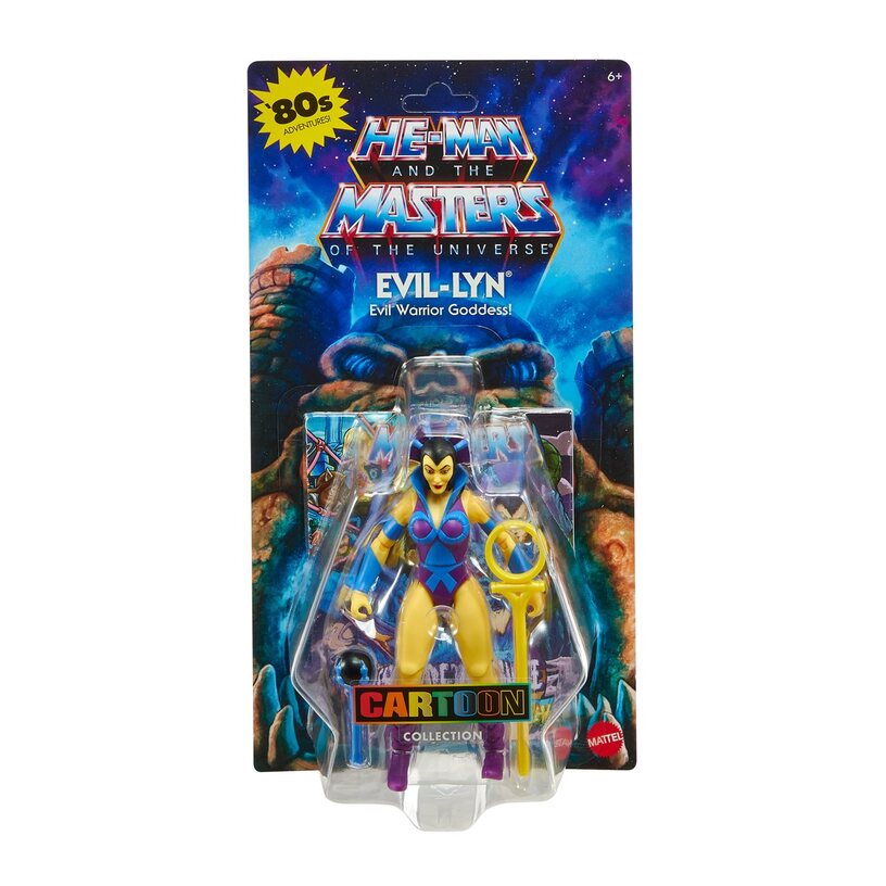 Evil Lyn - MOTU Masters of the Universe Cartoon Filmation Origins Wave 19 dmg pkg