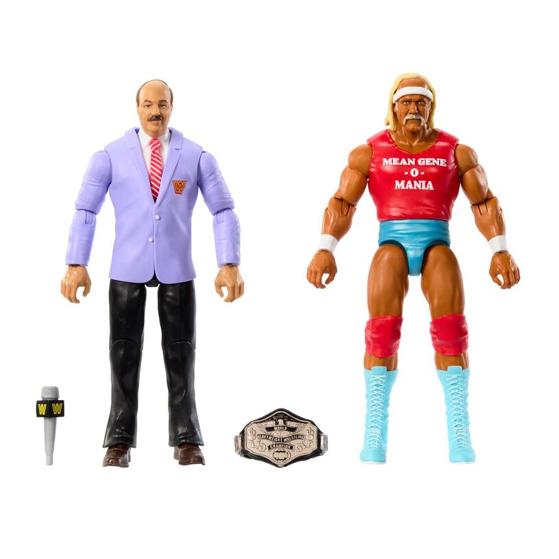 Hulk Hogan & Mean Gene Okerlund Wwe Basic Championship Showdown Series 19