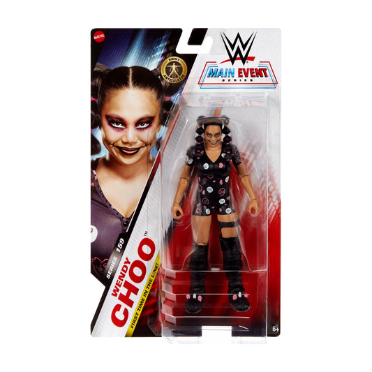 Wendy Choo - WWE Main Event Basic Series 159 Figure - Exact front packaging