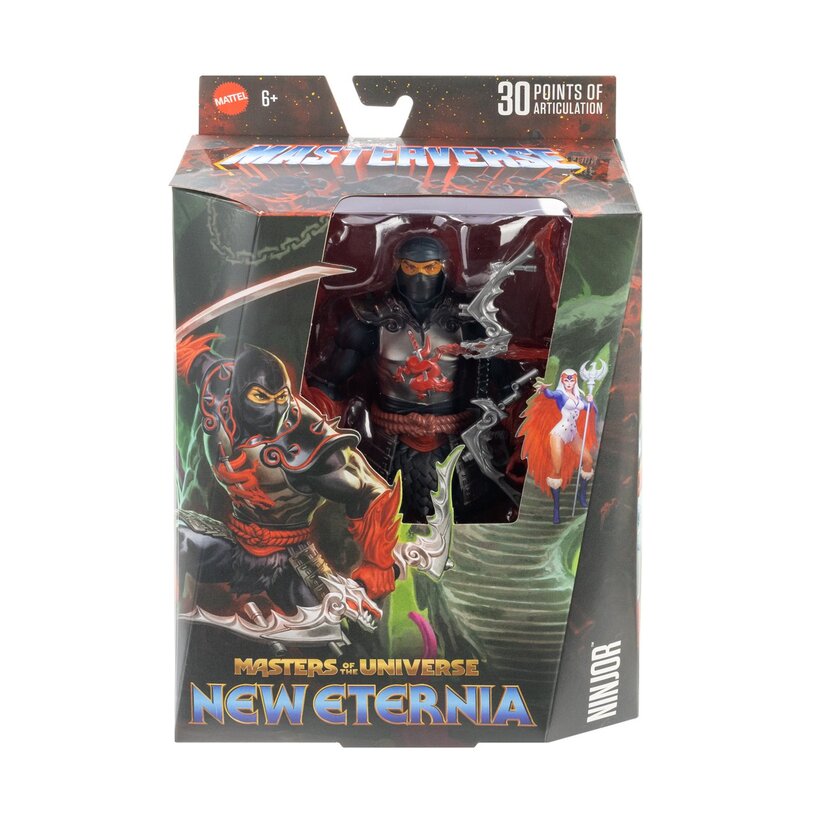 Ninjor - Motu Masterverse Masters Of The Universe Wave 17