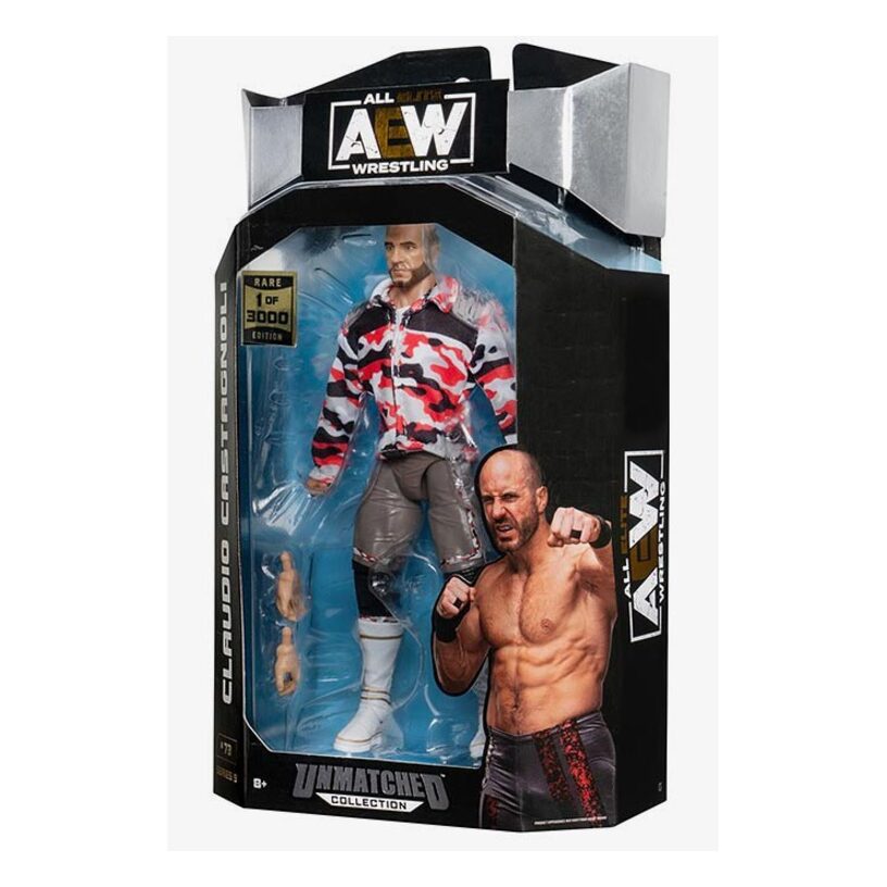 Claudio Castagnoli Rare - AEW Unmatched Series 9 Figure