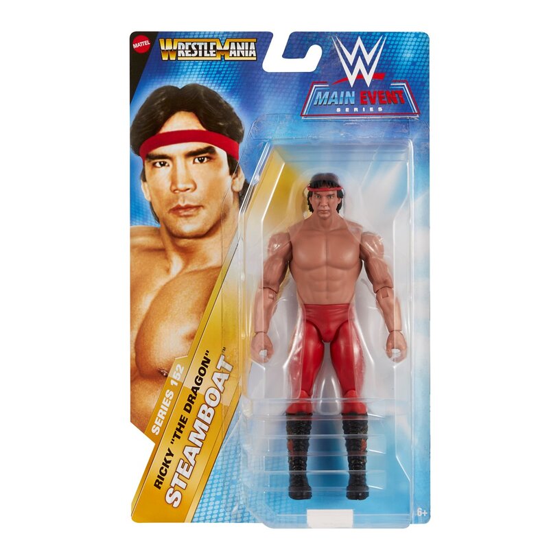 Ricky The Dragon Steamboat - Wwe Basic Series 152