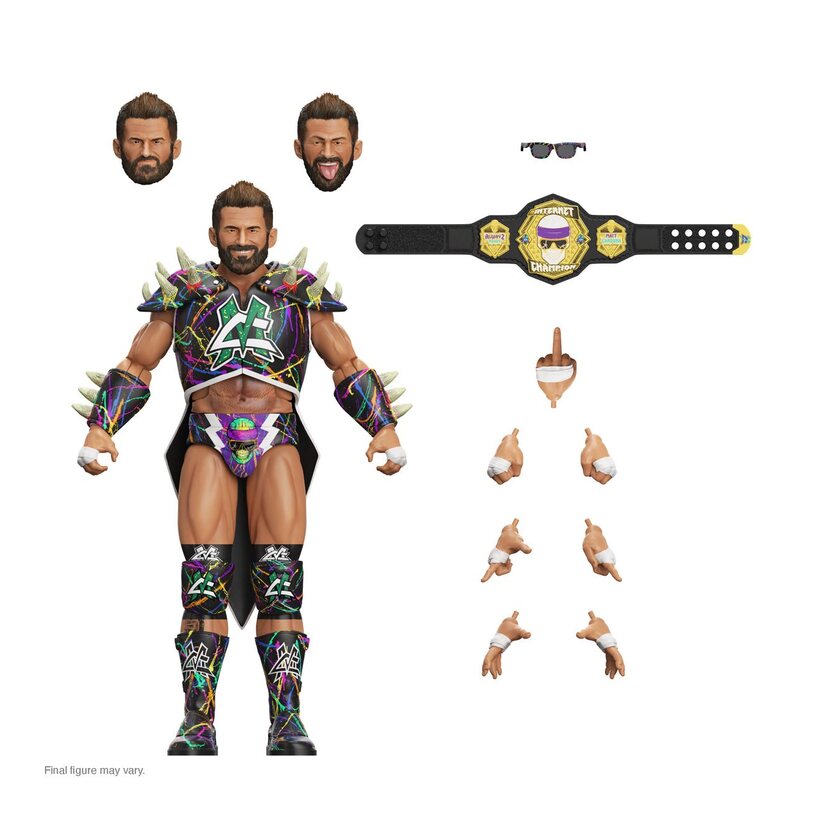 Matt Cardona - WWE Ultimates Major Wrestling Podcast Figure