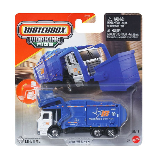 Garbage King Xl - Matchbox Real Working Rigs 2025 Wave 4