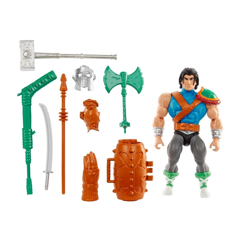 MOTU X TMNT Origins Casey Jones Turtles of Grayskull Wave 3 Figure