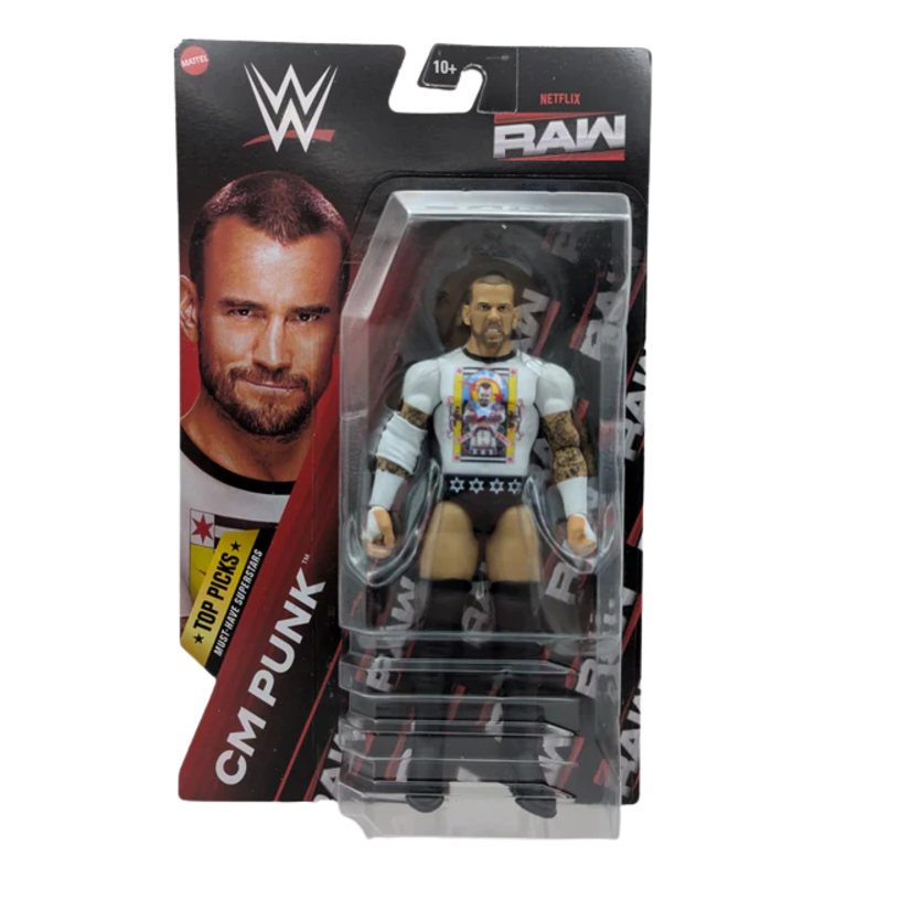 Cm Punk Netflix - Wwe Basic Top Picks 2025 Figure