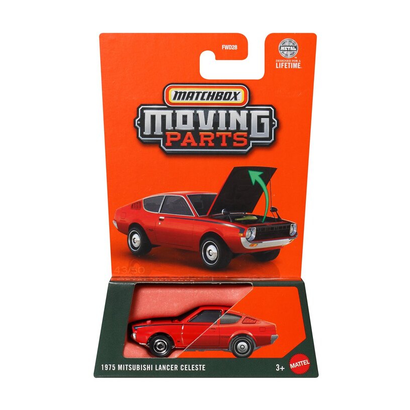 1975 Mitsubishi Lancer Celeste Matchbox Moving Parts 958H