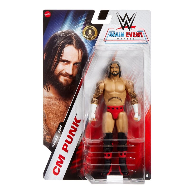 Cm Punk - Wwe Basic Series 154