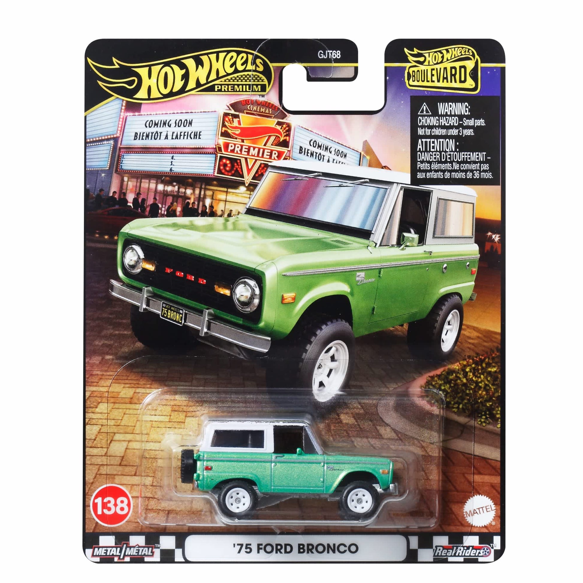 Hot Wheels - 75 Ford Bronco Boulevard 138